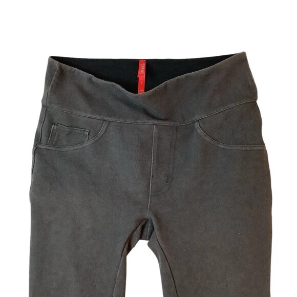 Spanx Ankle Jeggings In Dark Gray Size Small - Picture 3 of 10